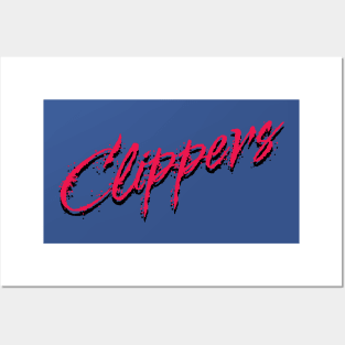 clippers Posters and Art